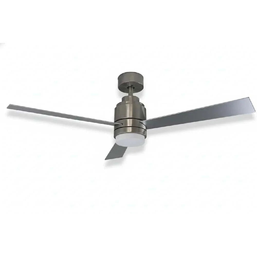52" 3-Blade NK Fan Silver Blades LED KIT NO WC
