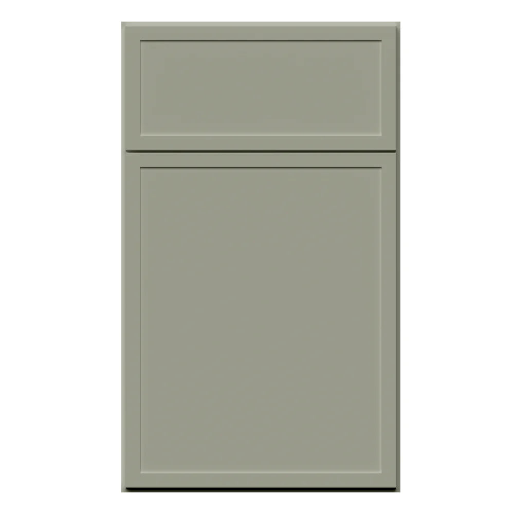 Fabuwood Allure Luna Pistachio Green Door Sample