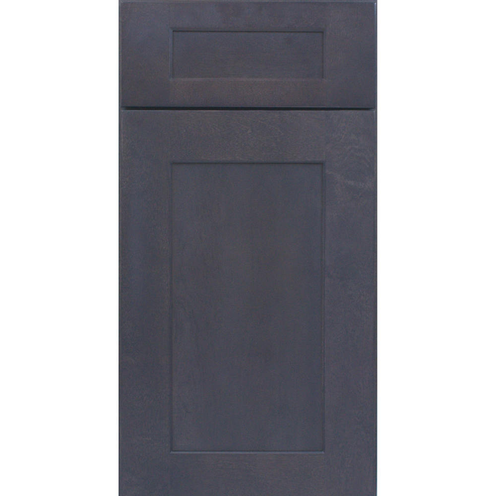 Pioneer Beveled Cinder Grey Door Sample