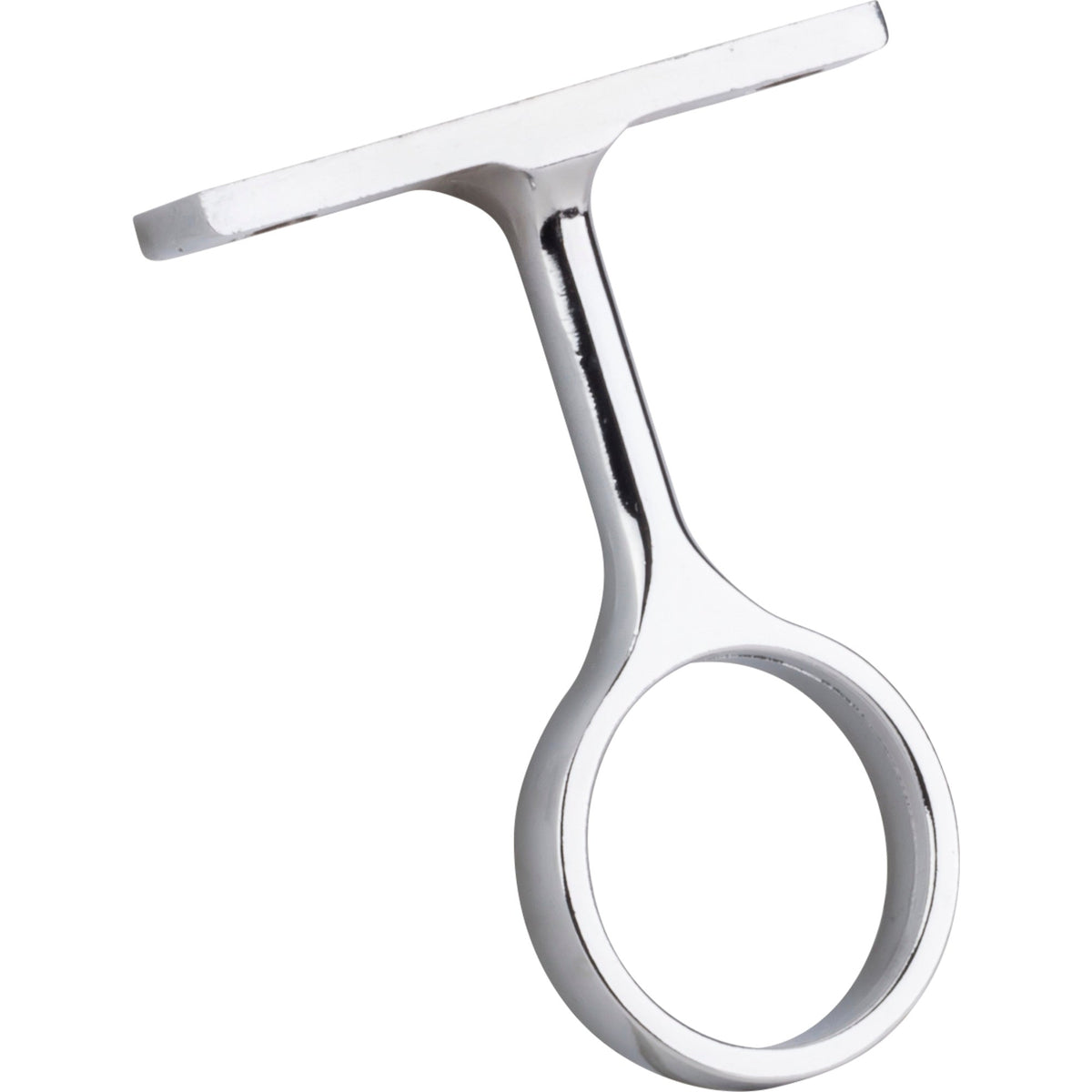 Chrome Center Support Bracket for 1" and 1-1/16" Round Closet Rods