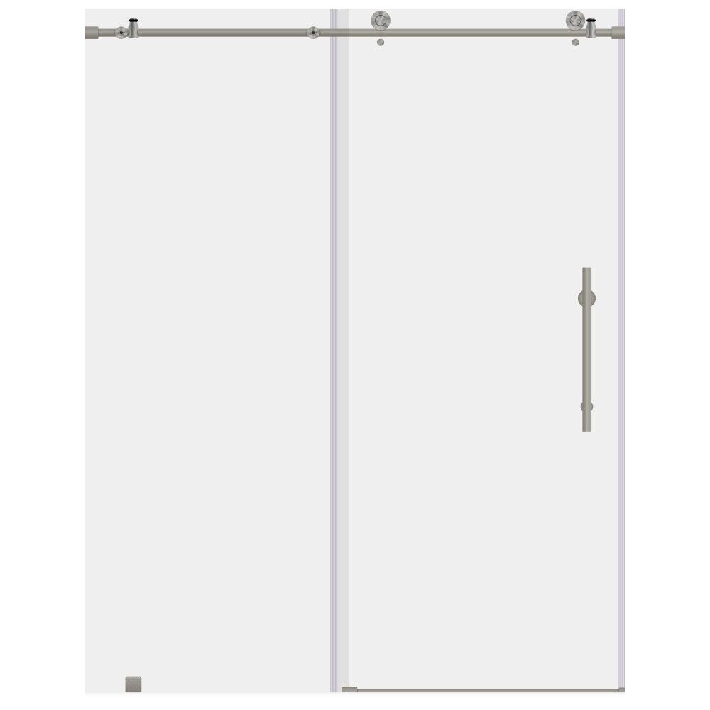 44-48 W x 76 H Sliding Shower Door ULTRA-C Brushed Nickel