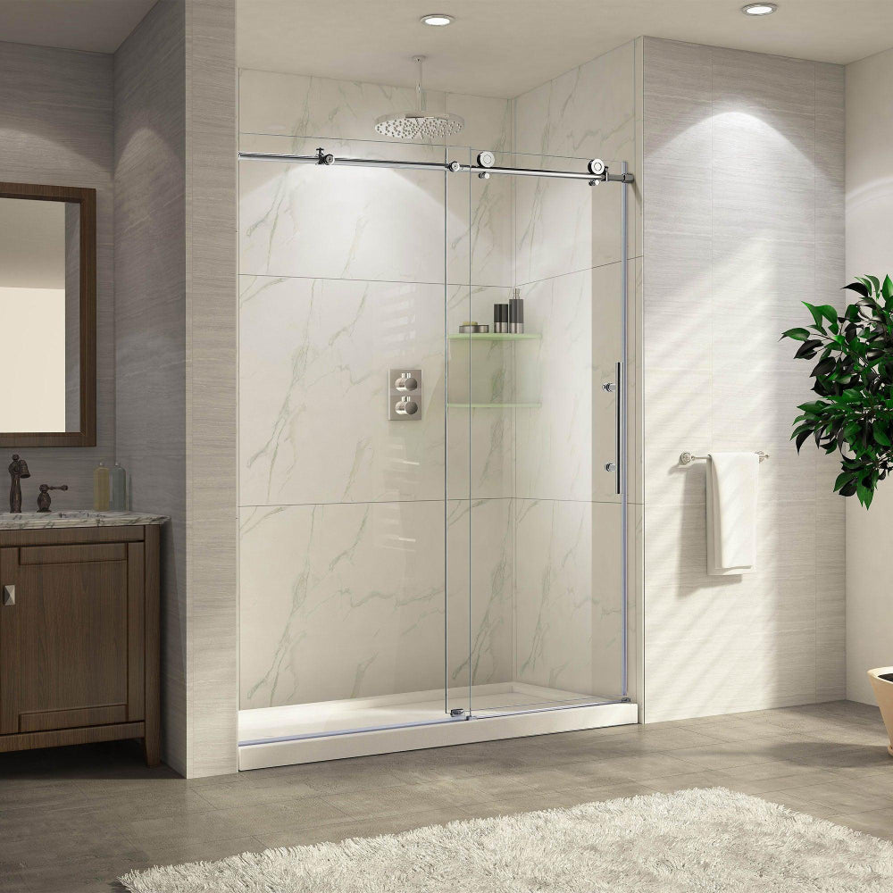 56-60 W x 76 H Sliding Shower Door ULTRA-C Chrome