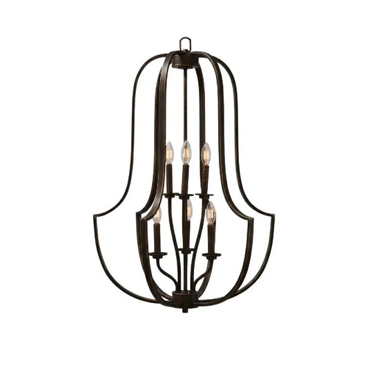 Lexington 6-Light Entry Cage - RB