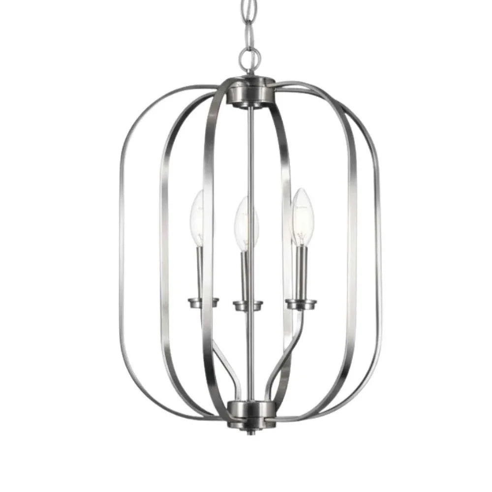 Victoria Series 3-Light Medium Entry Cage - NK