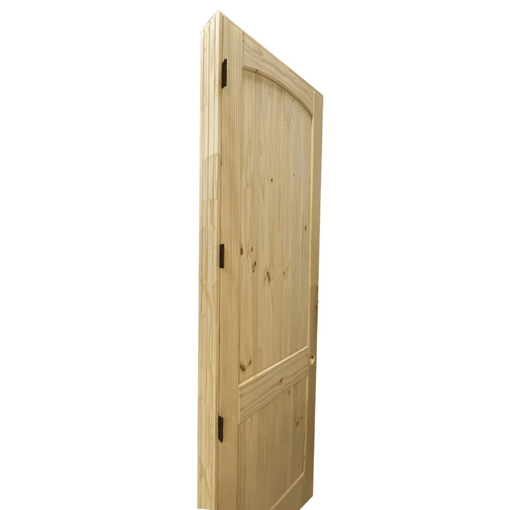 28 in x 96 in Knotty Pine Prehung Interior Door