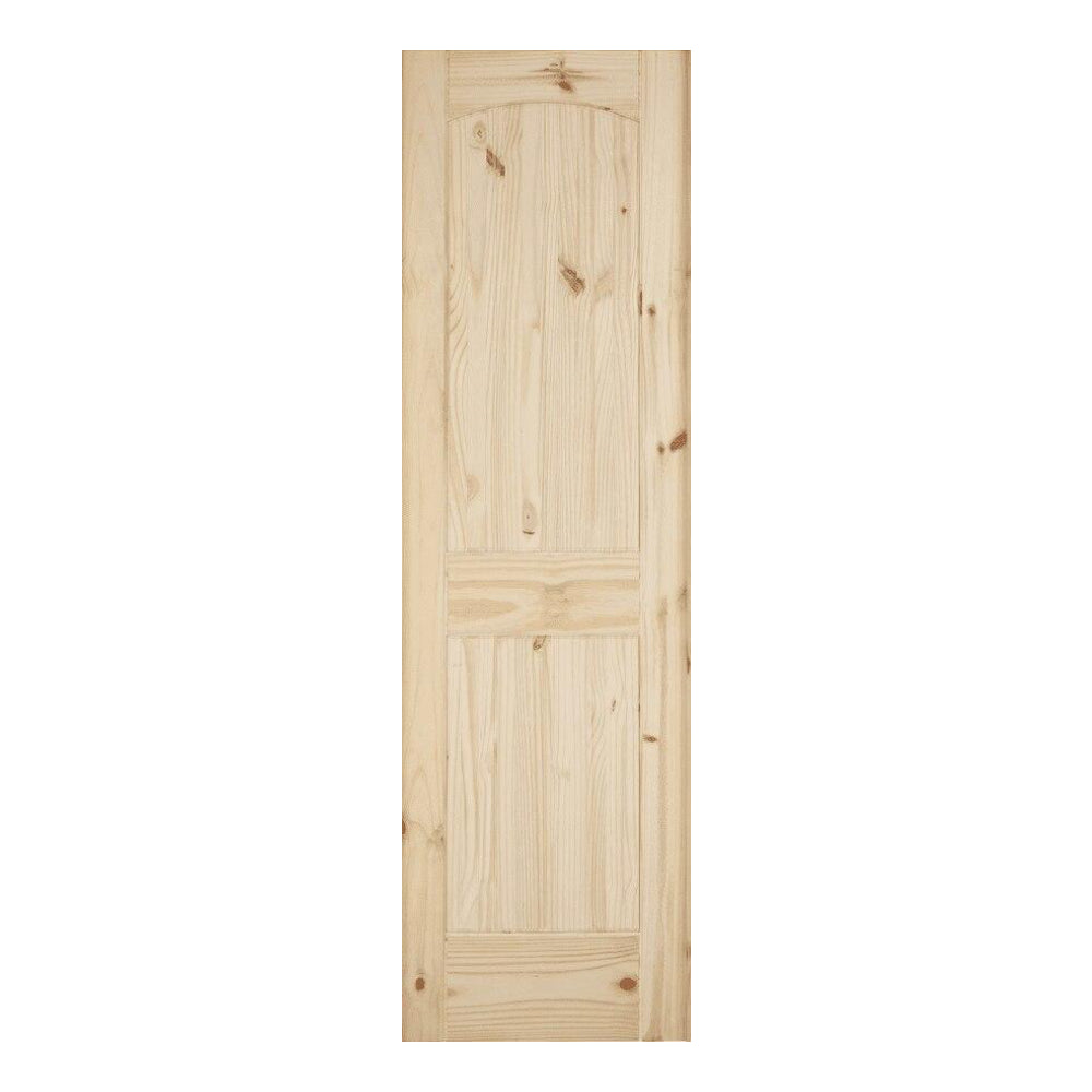 18 in. x 80 in. Cheyenne Knotty Pine Solid Core Interior Door Slab