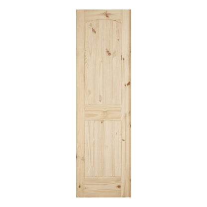 18 in. x 80 in. Cheyenne Knotty Pine Solid Core Interior Door Slab