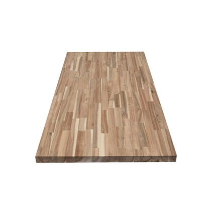 Unfinished Acacia 10 ft. L x 25 in. D x 1.5 in. T Butcher Block Countertop