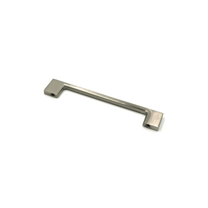 5 in Flat Cabinet Pull in Satin Nickel