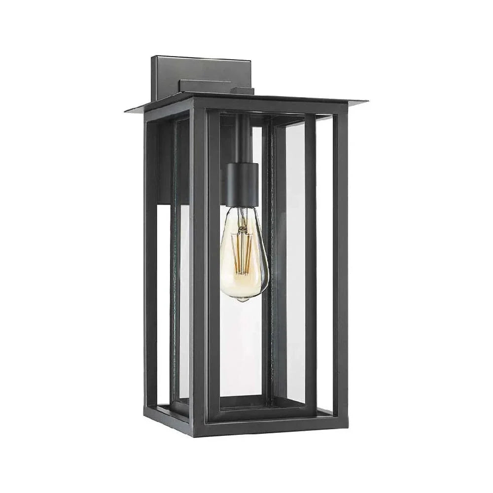 Labo Small Coach Light - Matte Black - Clear Glass