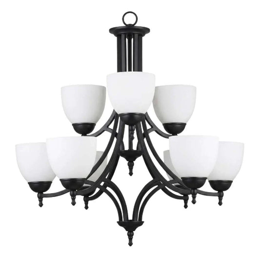 Fort Worth Upgrade 9-Light Chandelier - MB