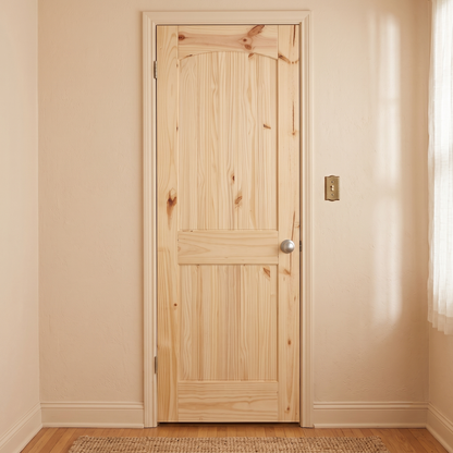 24 in x 80 in Cheyenne Knotty Pine Interior Prehung Door