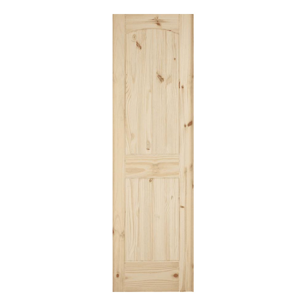 24 in. x 80 in. Cheyenne Knotty Pine Solid Core Interior Door Slab