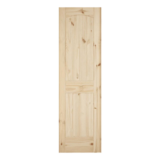 24 in. x 80 in. Cheyenne Knotty Pine Solid Core Interior Door Slab