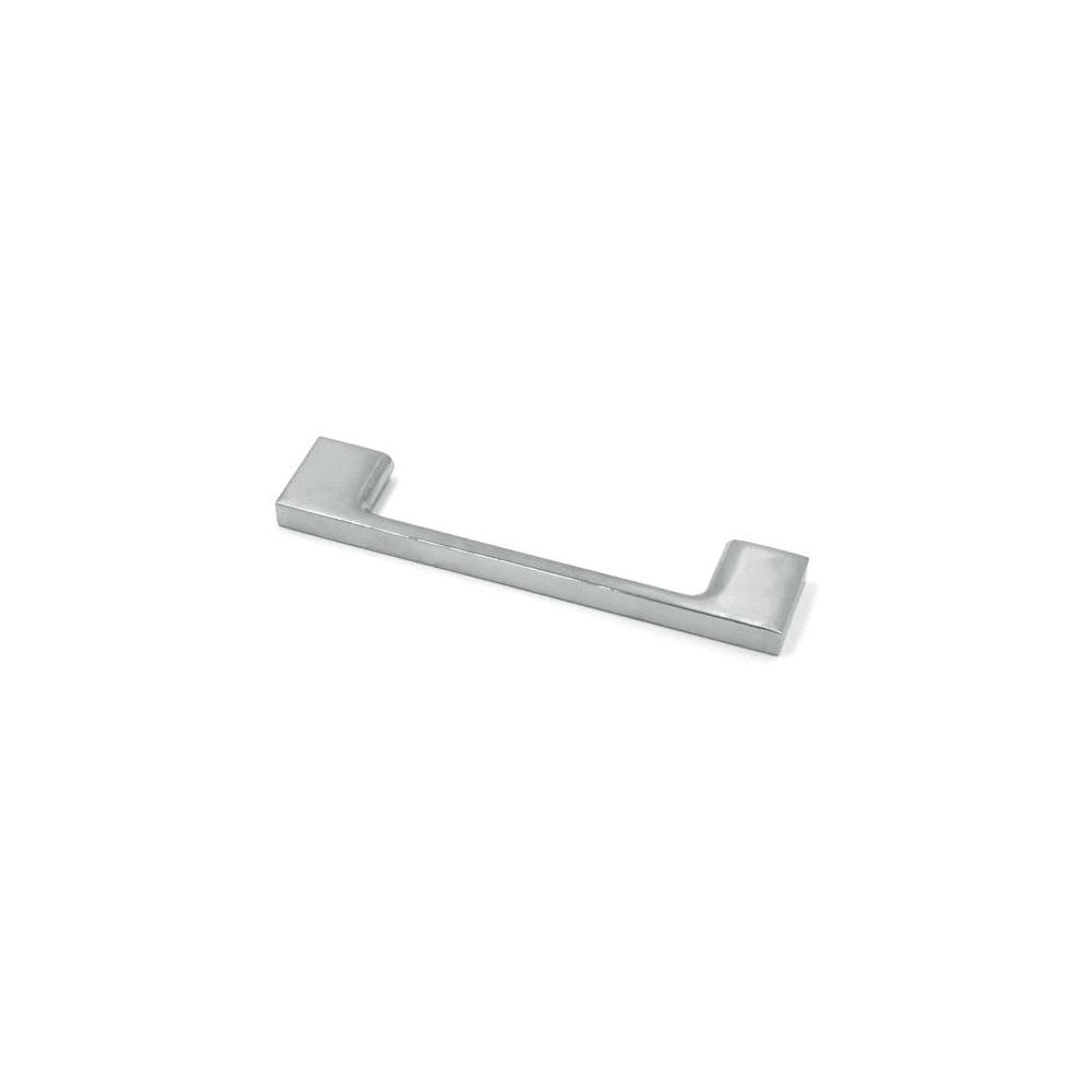 3-3/4 in Flat Cabinet Pull in Chrome