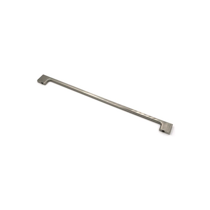 12-1/2 in Flat Cabinet Pull in Satin Nickel