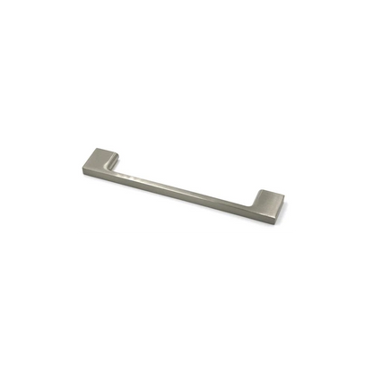 5 in Flat Cabinet Pull in Satin Nickel