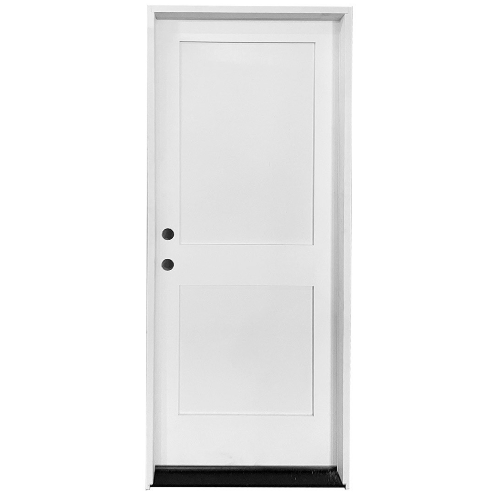 3/0x6/8 Primed 2 Panel Fire Rated Exterior Prehung Door