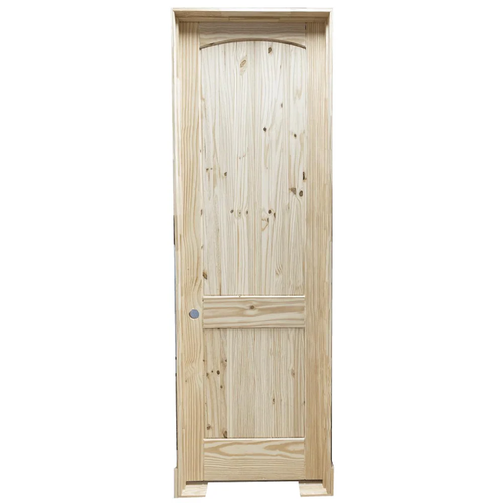 30 in x 96 in Knotty Pine Prehung Interior Door