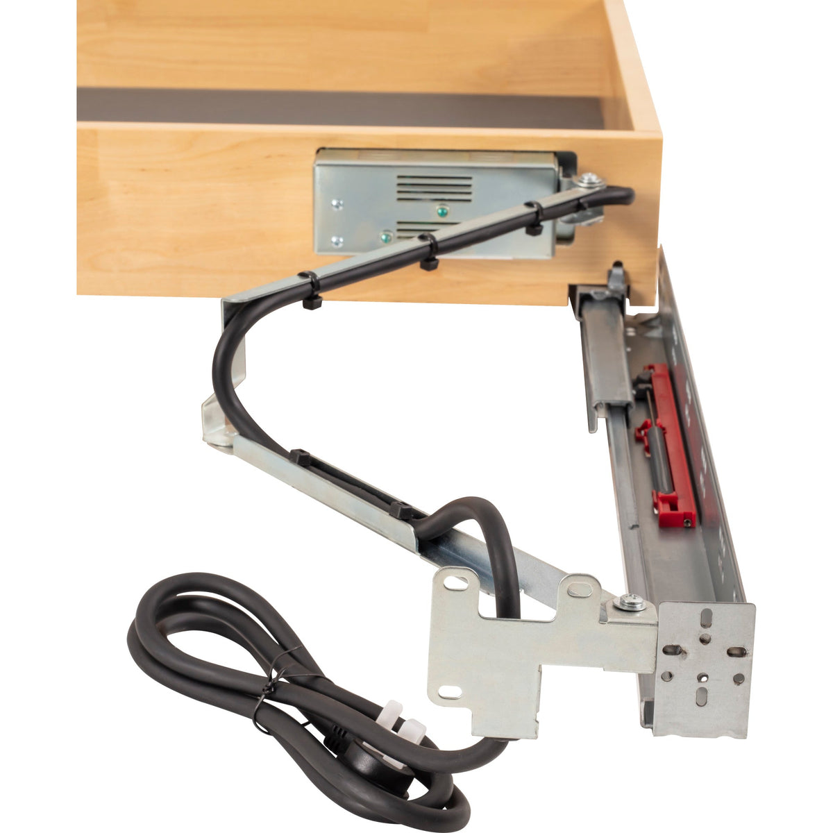 15" Charging Drawer for Kitchen with In-Drawer Outlets & Charging Ports