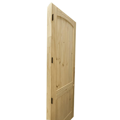 36 in x 96 in Knotty Pine Prehung Interior Door