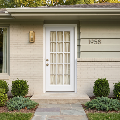 3/0x6/8 15 Lite Exterior Prehung Primed Fiberglass Door