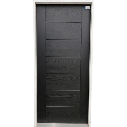 3/0x6/8 Single Prefinished Textured Prehung Fiberglass Door