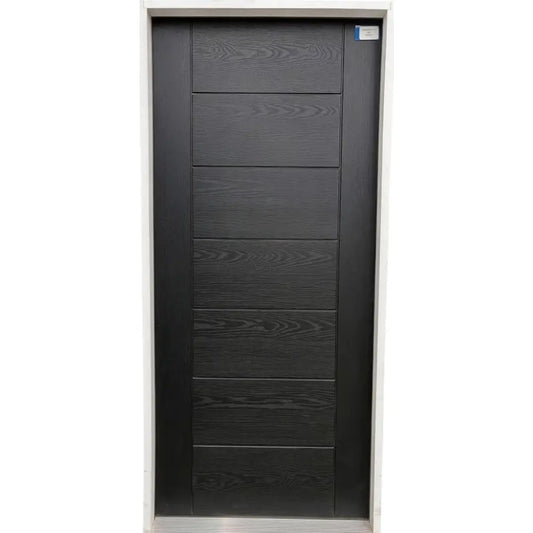 3/0x6/8 Single Prefinished Textured Prehung Fiberglass Door
