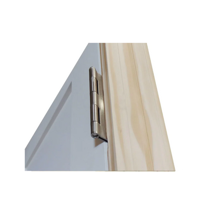 Primed 1-Panel Shaker Solid Core Primed MDF Prehung Interior Door