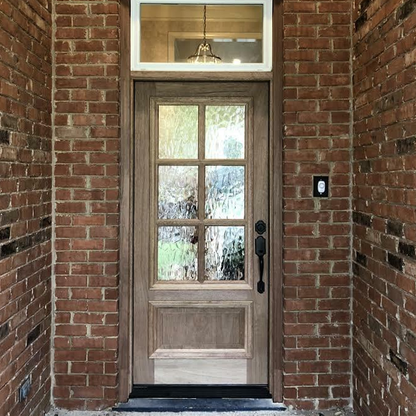3/0x6/8 or 36x 80" Mahogany Prehung Front Door With 6 Lites