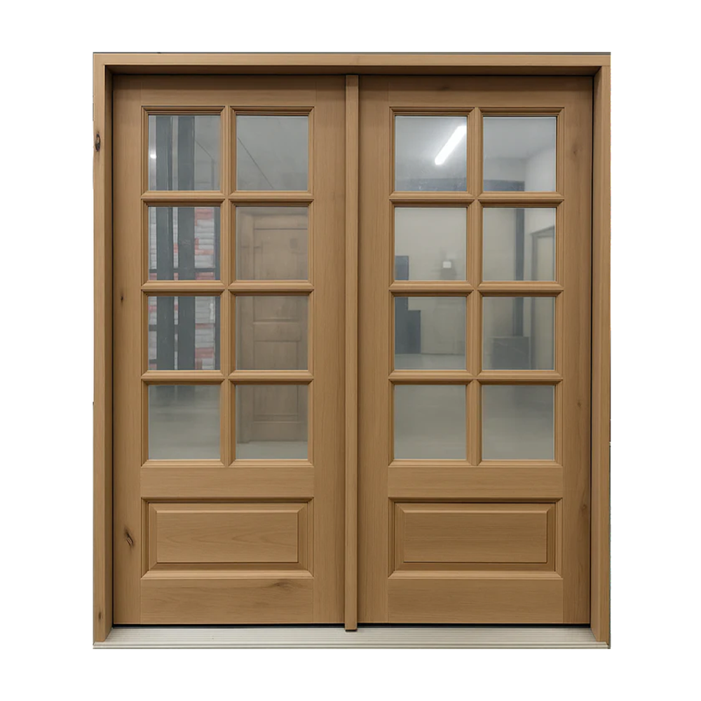 6/0X6/8 Knotty Alder Double Door