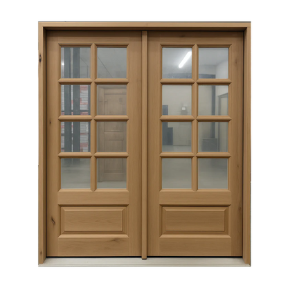 6/0X6/8 Knotty Alder Double Door