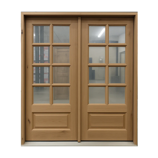 6/0X6/8 Knotty Alder Double Door