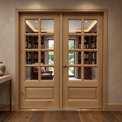 6/0X6/8 Knotty Alder Double Door