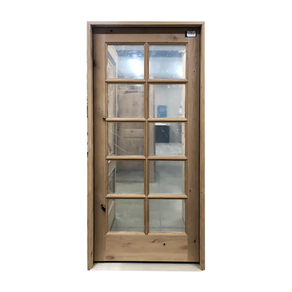 6/0X6/8 Knotty Alder Double Door