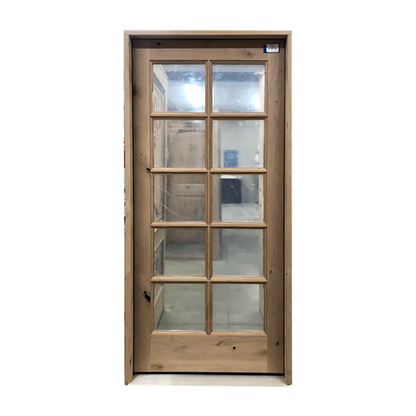 6/0X6/8 Knotty Alder Double Door