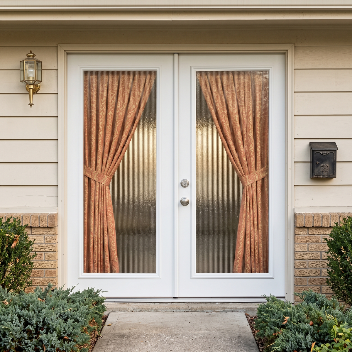 6/0x6/8 Clearview Exterior Prehung Primed Fiberglass Door