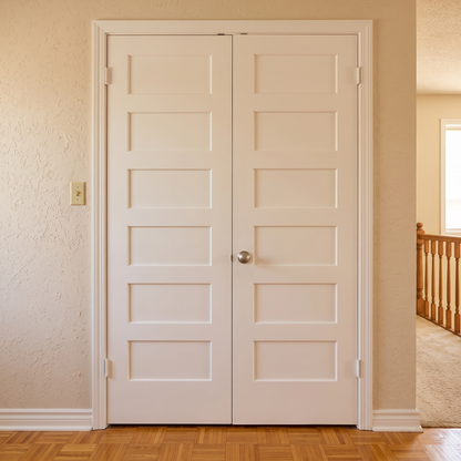 6/0x8/0 5 Panel Shaker Prehung French Interior Door
