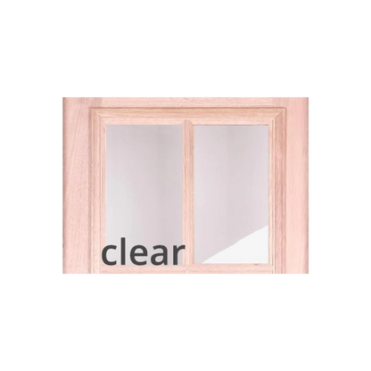 3/0x6/8 or 36x 80" Mahogany Prehung Front Door With 6 Lites