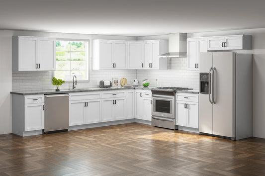 Pioneer Shaker White 12x12 Kitchen