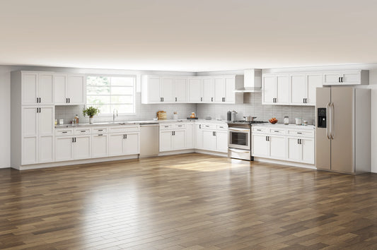 Pioneer Shaker White 18x18 Kitchen