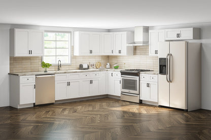 KCD Shaker White 12x12 Kitchen