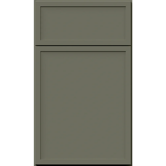 Fabuwood Allure Luna Forest Green Door Sample