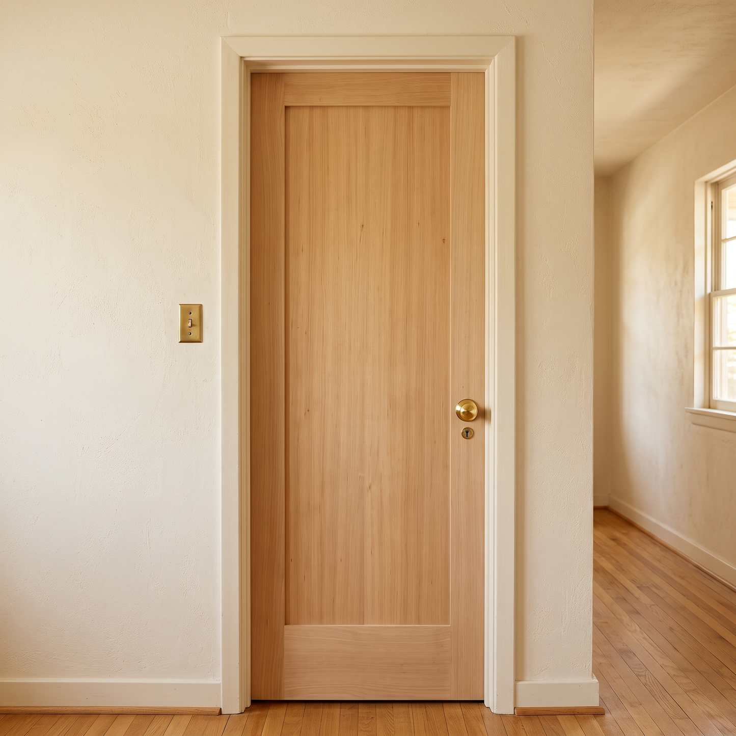 2/4x6/8 Hemlock 1 Panel Shaker Interior Door
