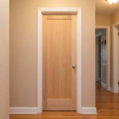 2/4x6/8 Hemlock 1 Panel Shaker Interior Door