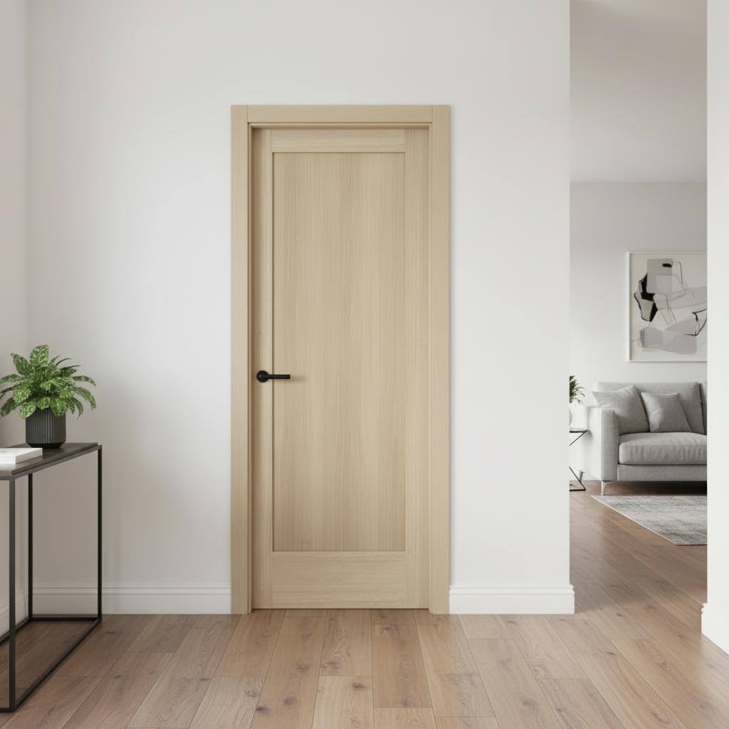 2/4x6/8 Hemlock 1 Panel Shaker Interior Door