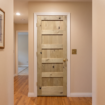 2/0x8/0 Knotty Alder 5 Panel Shaker Interior Door