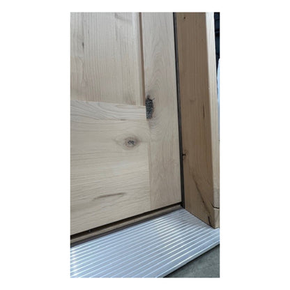 Knotty Alder 6 Lite 2 PNL Exterior Pre-Hung
