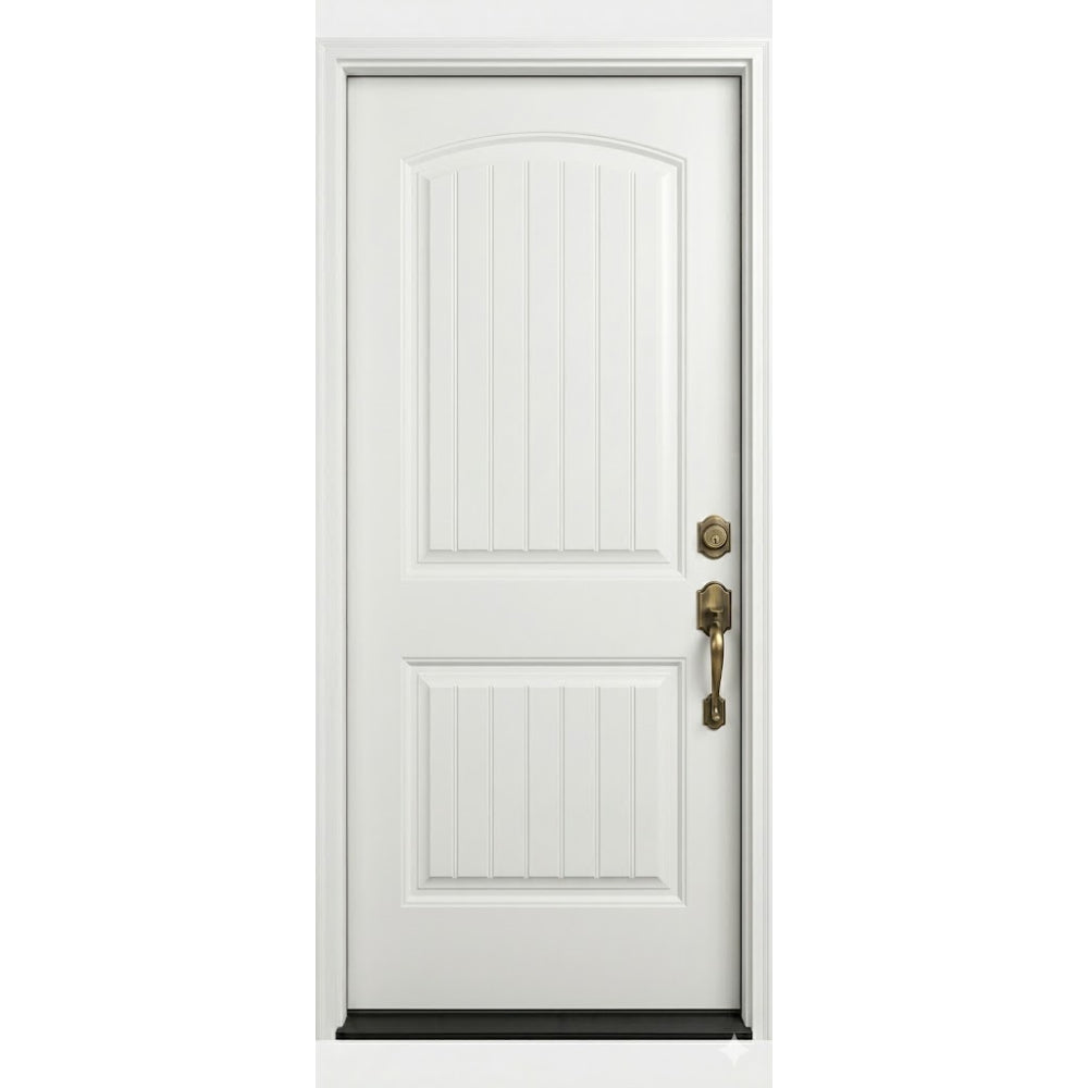 Masonite 3/0x6/8 Single Prehung 2 Panel Cheyenne Fiberglass Door