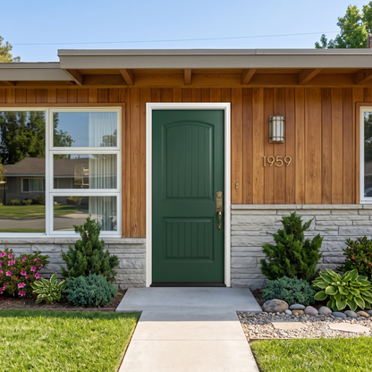 Masonite 3/0x6/8 Single Prehung 2 Panel Cheyenne Fiberglass Door